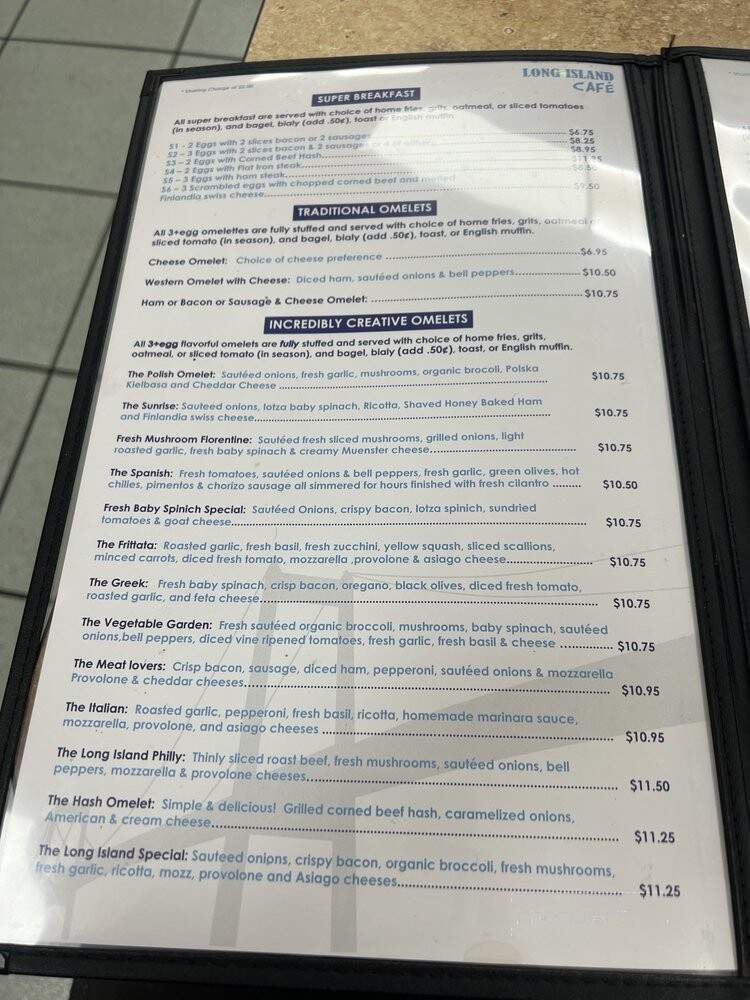 Long Island Cafe - Sunrise, FL