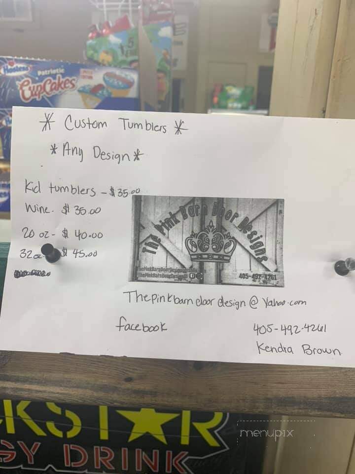 Scott's Mini Stop - Tuttle, OK menu_pic