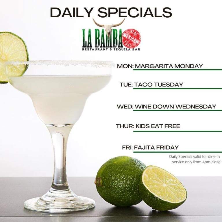 Labamba Mexican Restaurant - Estero, FL menu_pic