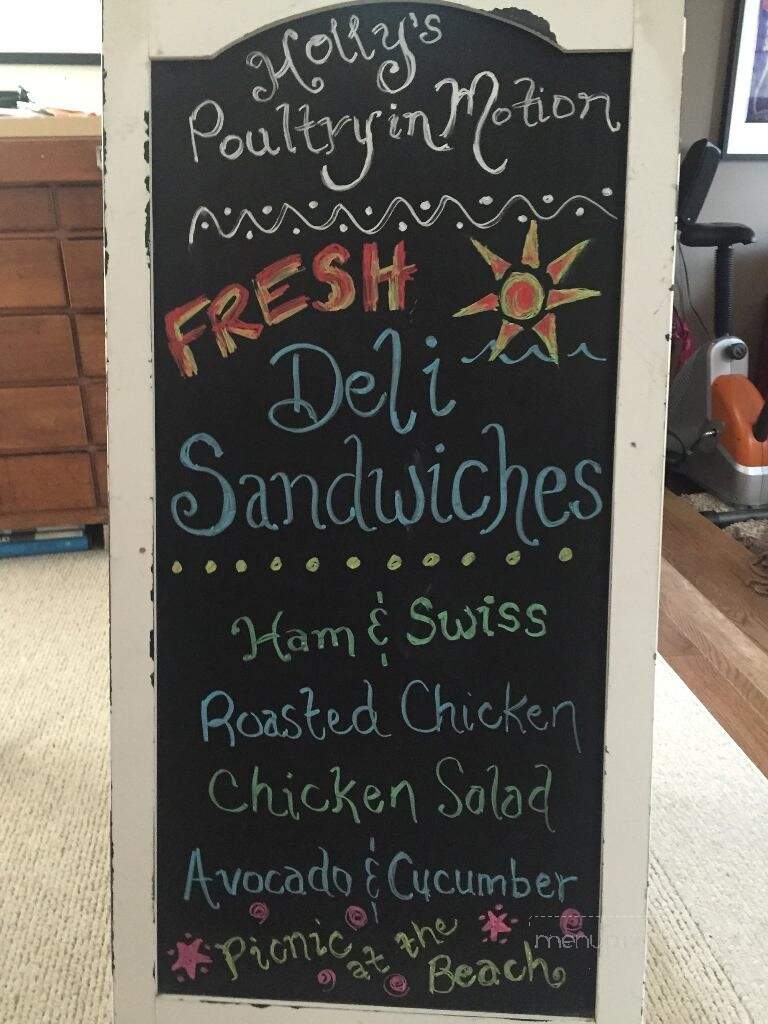 Holly's Poultry in Motion - White Rock, BC menu_pic
