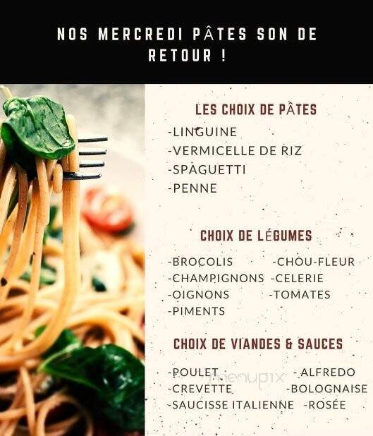 Restaurant du Motel Louise - Ville-Marie, QC menu_pic