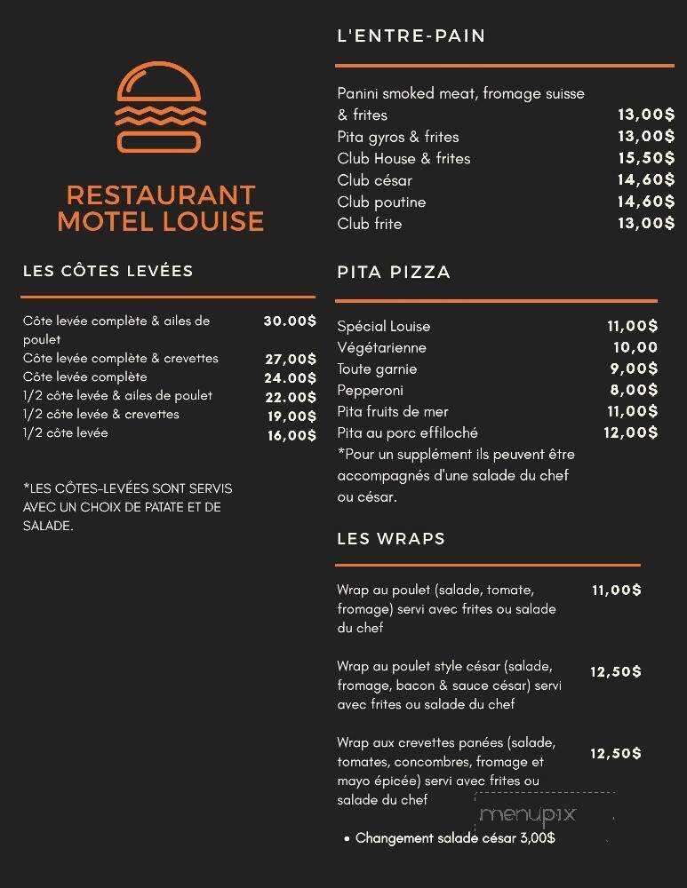 Restaurant du Motel Louise - Ville-Marie, QC