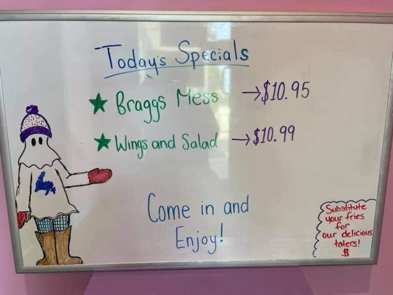 Causeway Express - Roberts Arm, NL menu_pic