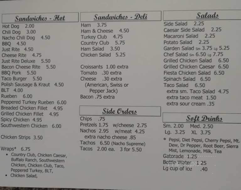 Shake Shack - Camp Point, IL menu_pic