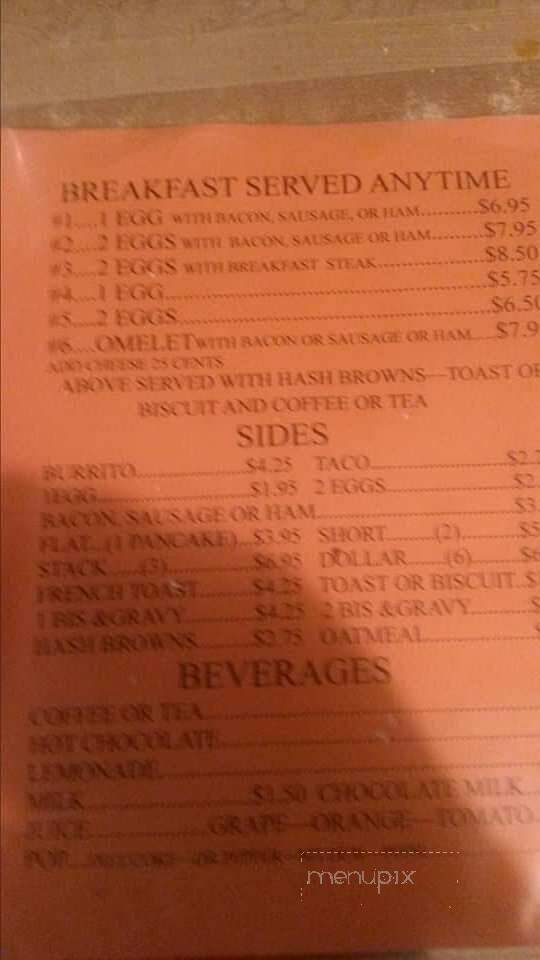 Captain Hooks - Wheeler, KS menu_pic