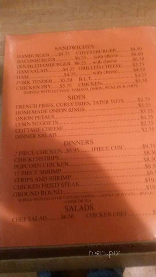 Captain Hooks - Wheeler, KS menu_pic