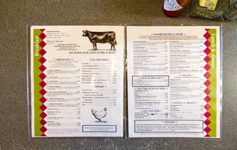 Town Haul Diner - Harrison, MT menu_pic