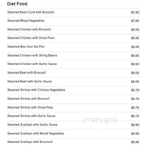 Fu-Lin Chinese Restaurant - Perth Amboy, NJ menu_pic