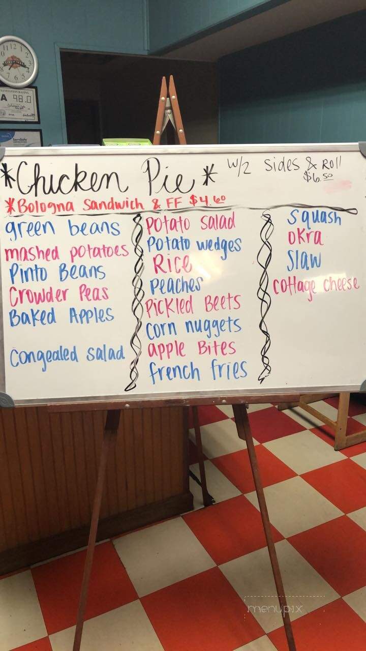 Callahan's Cafe - Newton, NC menu_pic