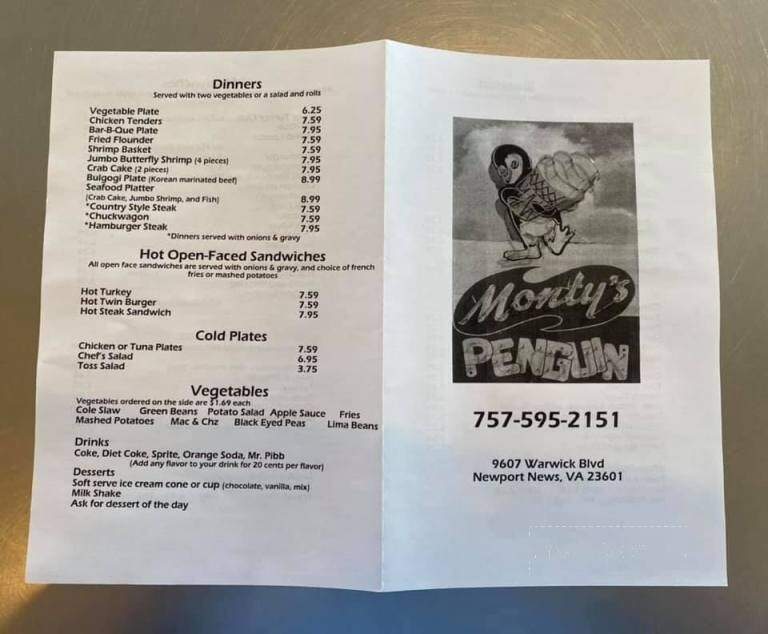 Monty's Restaurant - Newport News, VA