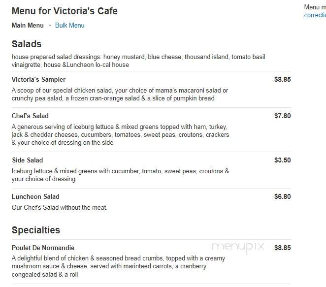 Victoria's Cafe - Huntsville, AL