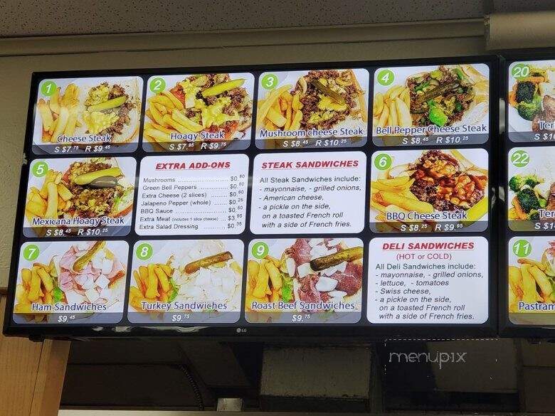 Bob's Hoagy Steaks - Hayward, CA menu_pic