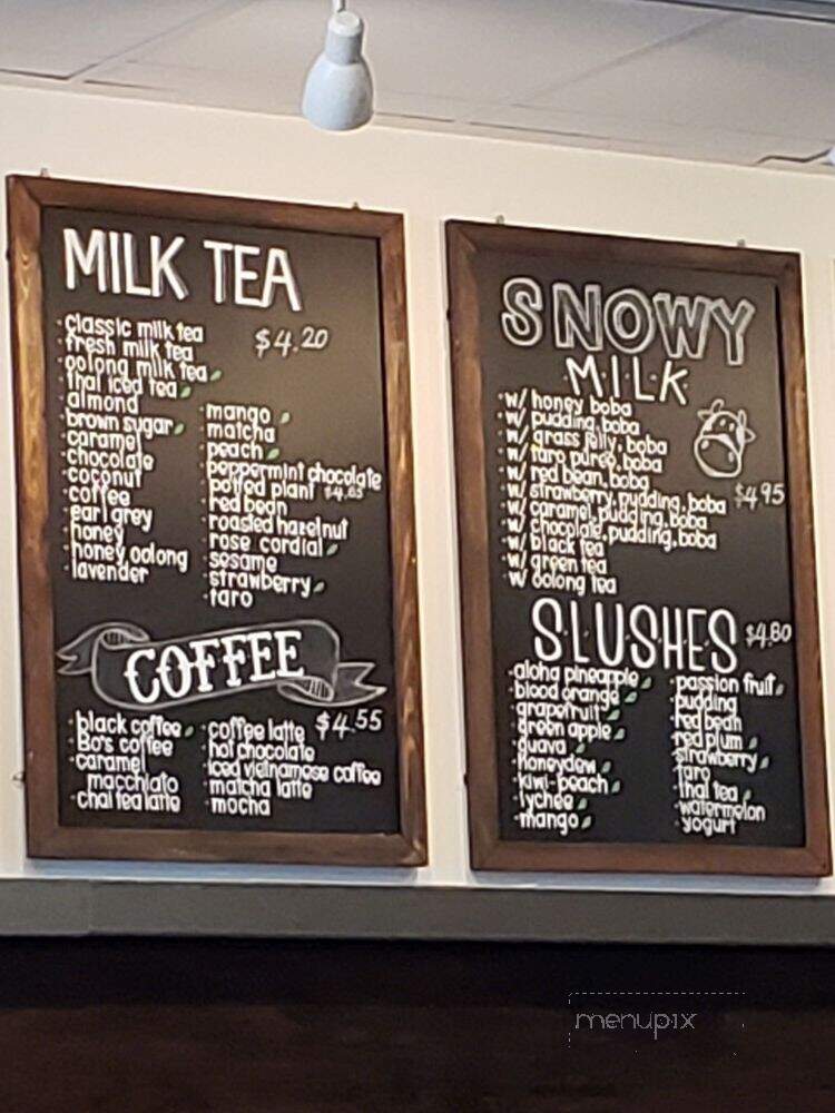 Bon Bon Tea House - Chatsworth, CA menu_pic