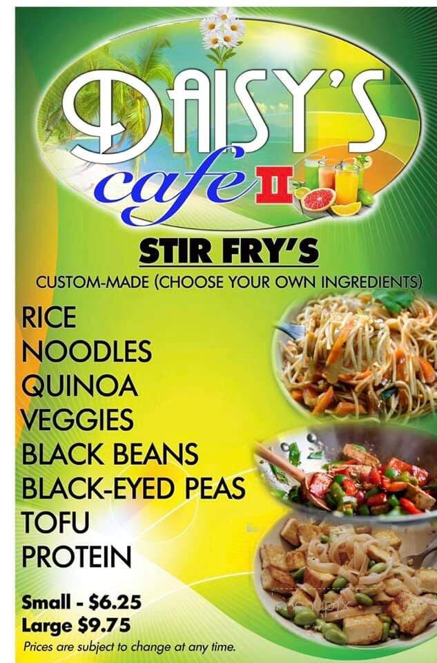 Daisy's Cafe ii - Hazel Crest, IL menu_pic