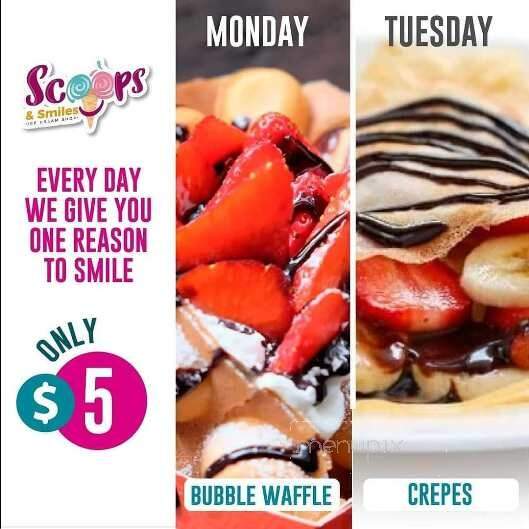 Scoops And Smiles - Stamford, CT menu_pic