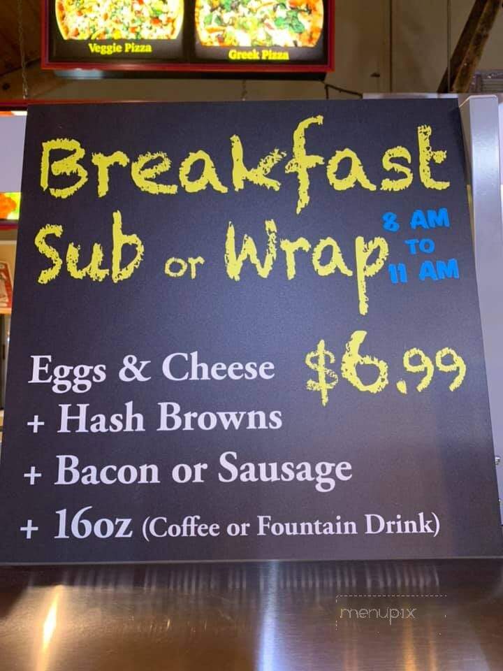 Wolf Creek Pizzaria - Mars Hill, NC menu_pic