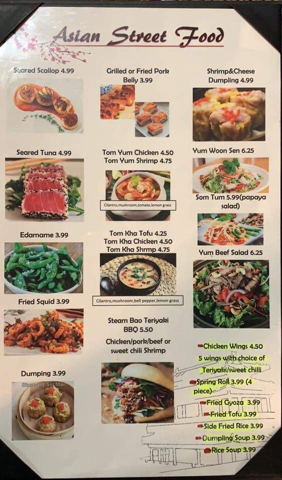 Thai & Osaka - Kingsland, GA menu_pic