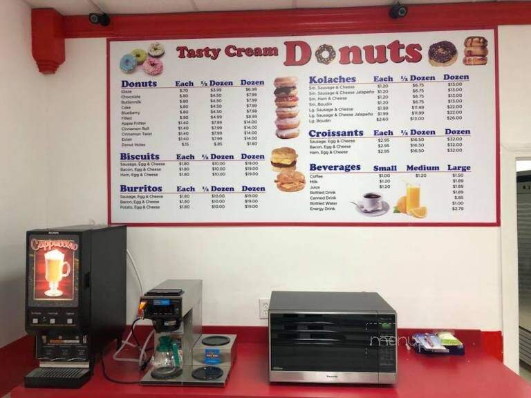Tasty Cream Donuts - Addis, LA menu_pic