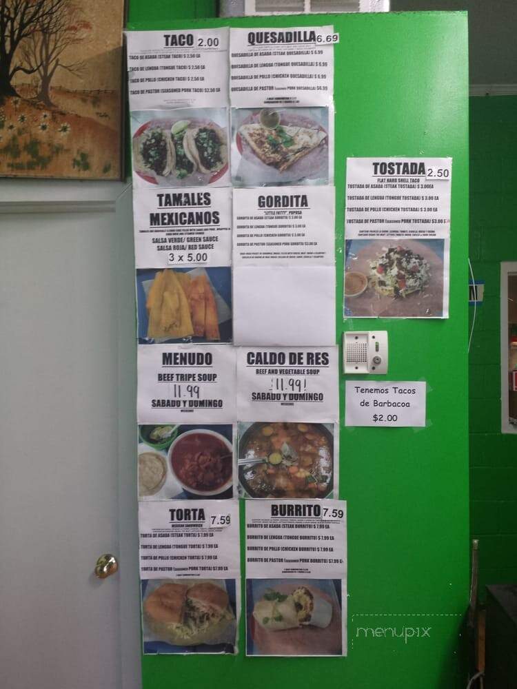 La Bamba Latin Store - Biloxi, MS menu_pic