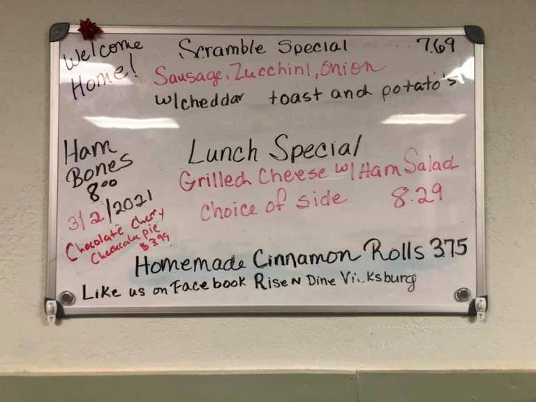 Rise N Dine - Vicksburg, MI menu_pic