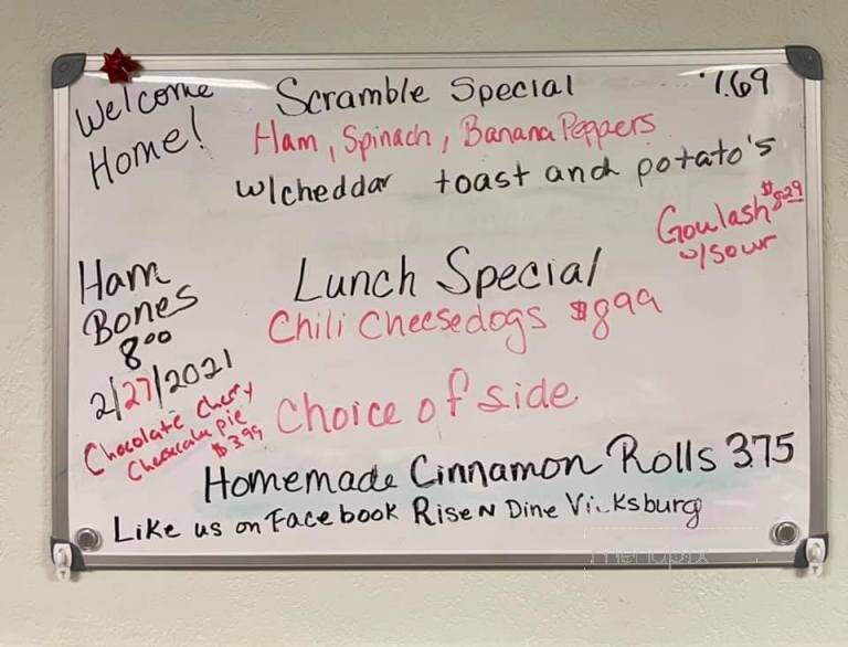 Rise N Dine - Vicksburg, MI menu_pic