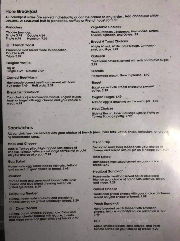 Rise N Dine - Vicksburg, MI menu_pic