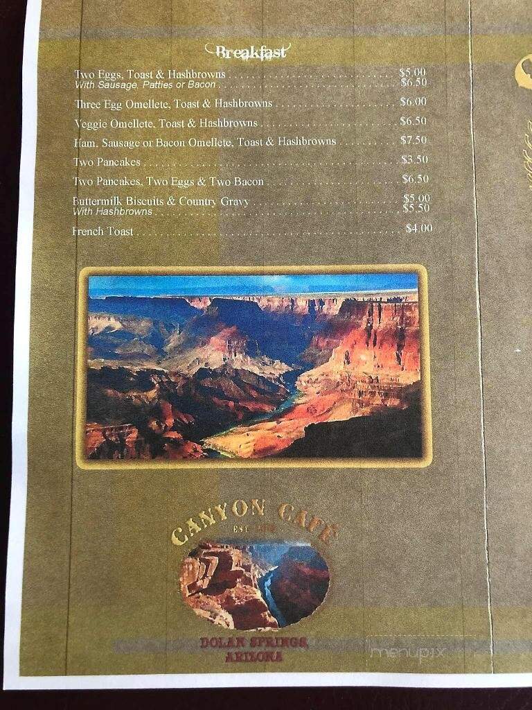 Canyon Cafe - Dolan Springs, AZ