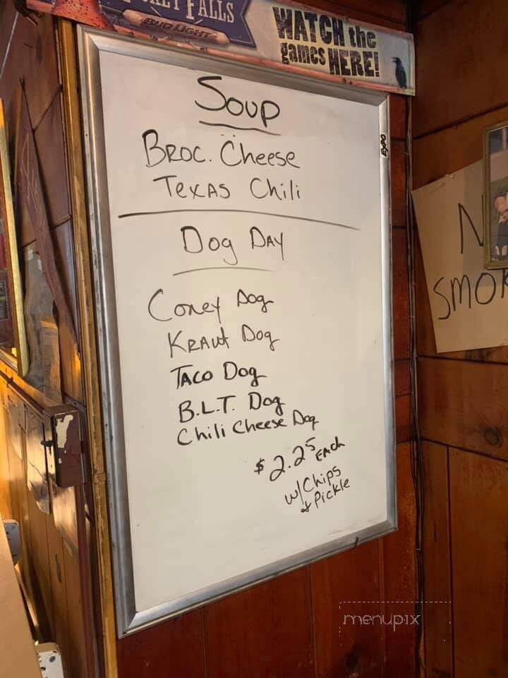Charlie's Tavern - Albion, MI menu_pic