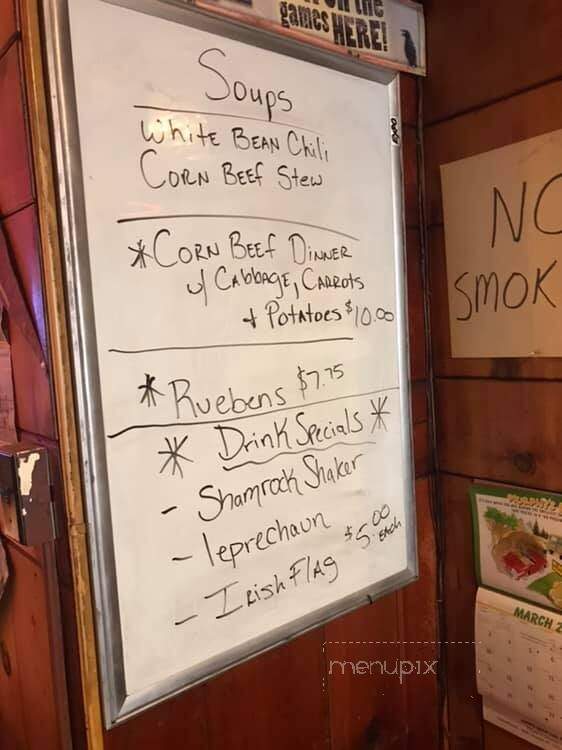 Charlie's Tavern - Albion, MI menu_pic