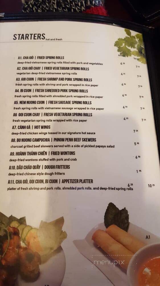Pho Saigon - Newmarket, ON menu_pic