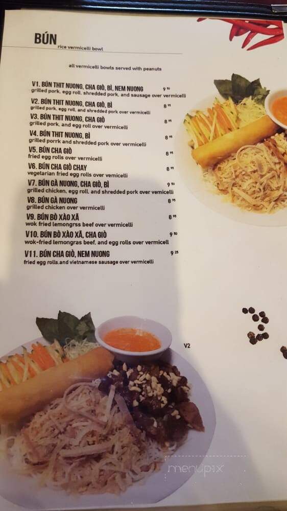 Pho Saigon - Newmarket, ON menu_pic