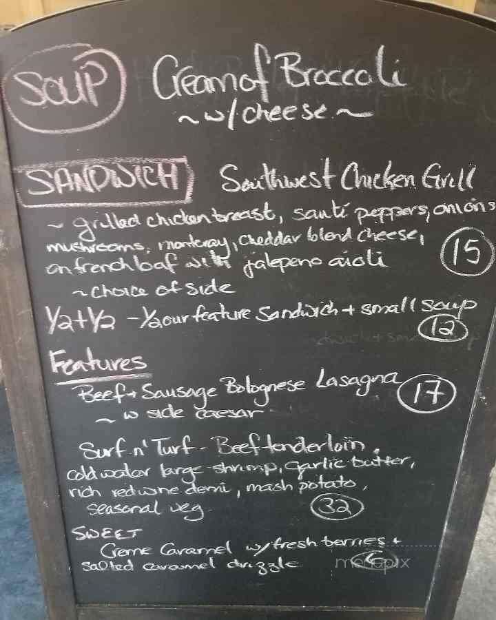 Stoney Logger Pub & Restaurant at Burleigh Island Lodge - Burleigh Falls, ON menu_pic