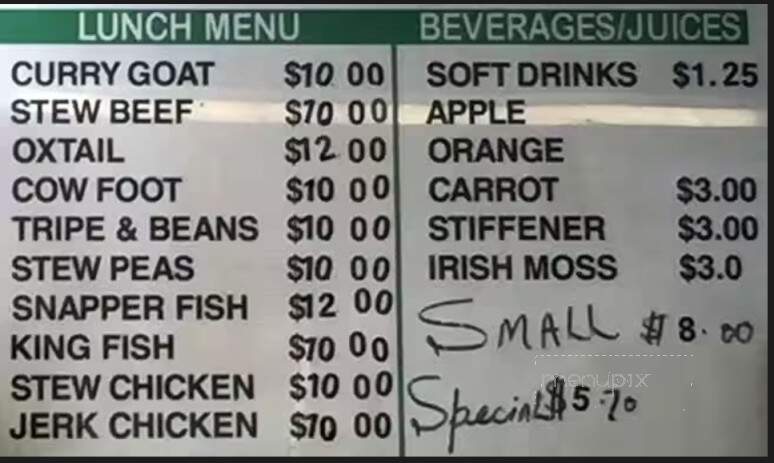 Bigger Restaurant - Toronto, ON menu_pic