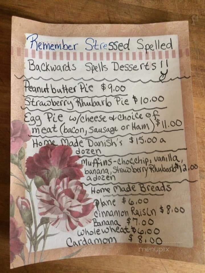 Sisters Restaurant - Falconer, NY menu_pic