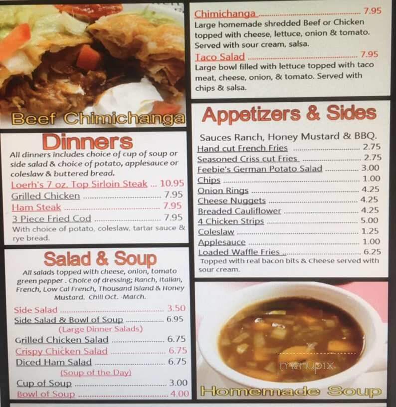 Fussy Feebies - Campbellsport, WI menu_pic