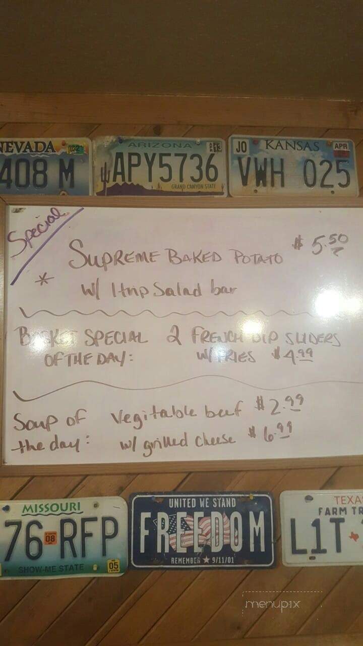 Jake's Corner Cafe - Hermitage, MO menu_pic