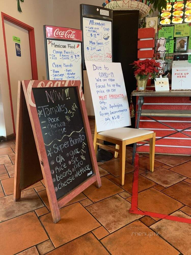 Odalberto's - Grand Terrace, CA menu_pic