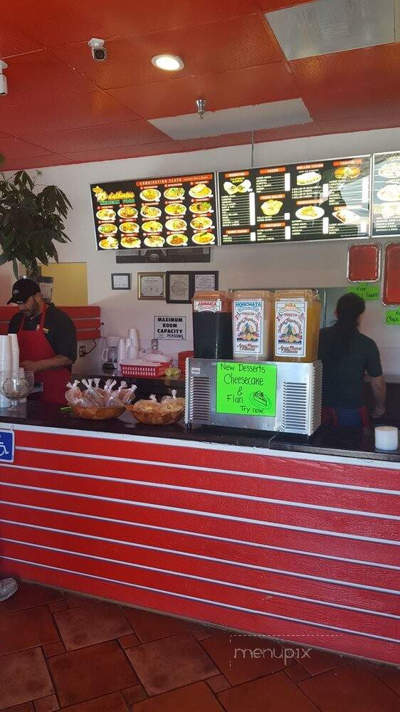 Odalberto's - Grand Terrace, CA menu_pic