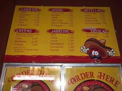 Main Street Taquitos - Fredericksburg, TX menu_pic