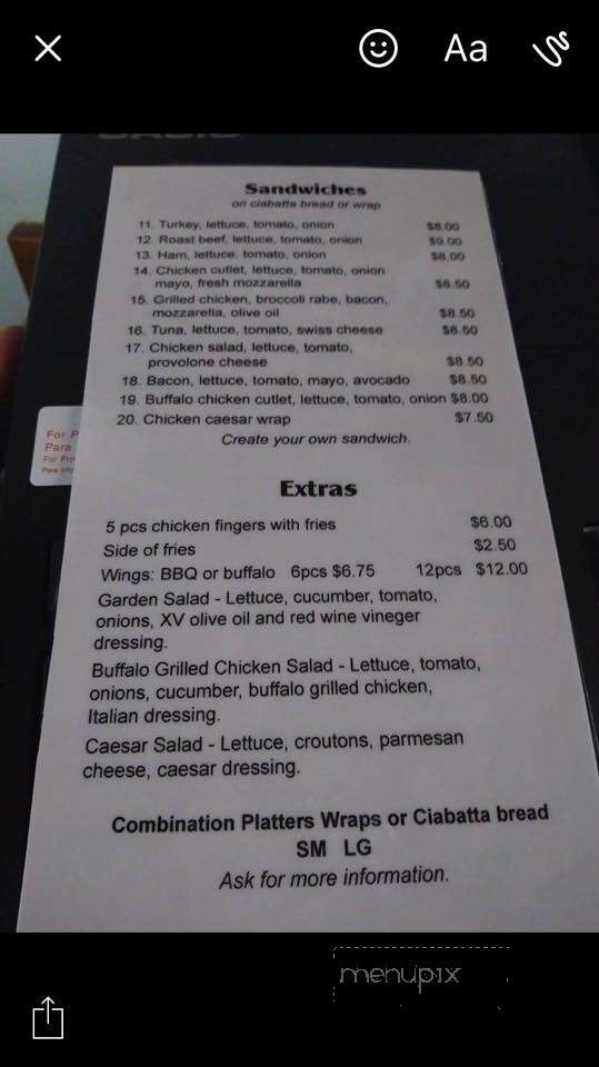El Buen Sabor - Long Branch, NJ menu_pic