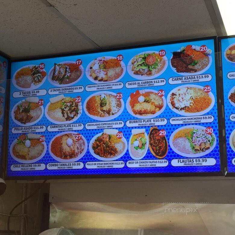 Taqueria El Kiosko - Renton, WA menu_pic