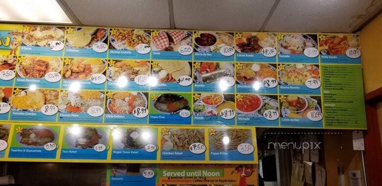 Taqueria El Kiosko - Renton, WA menu_pic