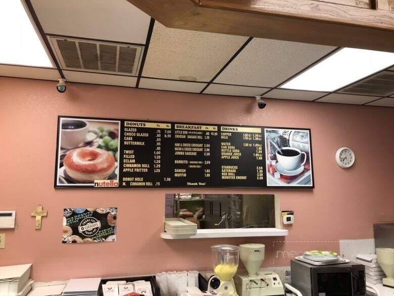 Dale's Donuts #9 - Fort Worth, TX menu_pic