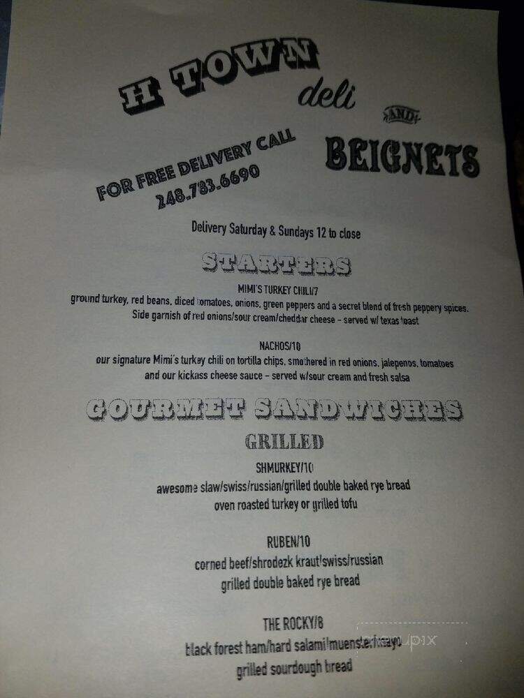 Whiskey in the Jar - Hamtramck, MI menu_pic