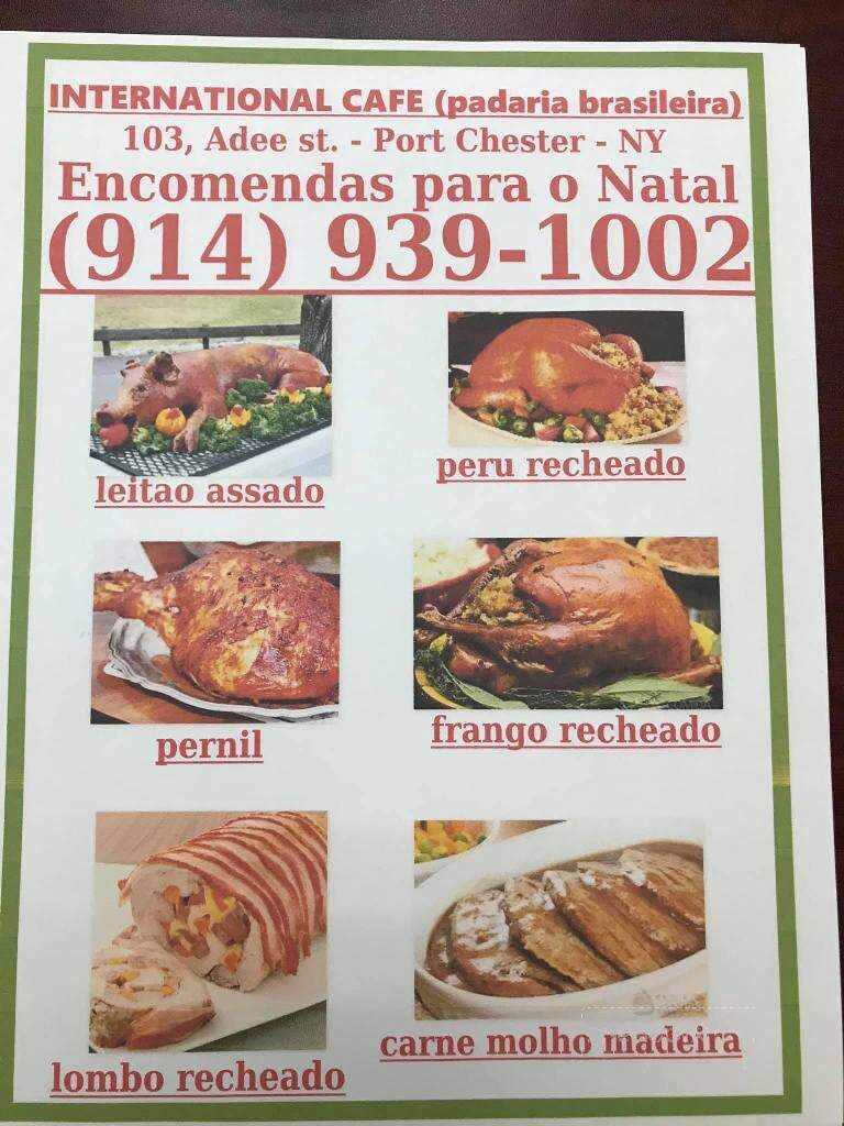 International Brazilian Bakery & Cafe - Port Chester, NY menu_pic