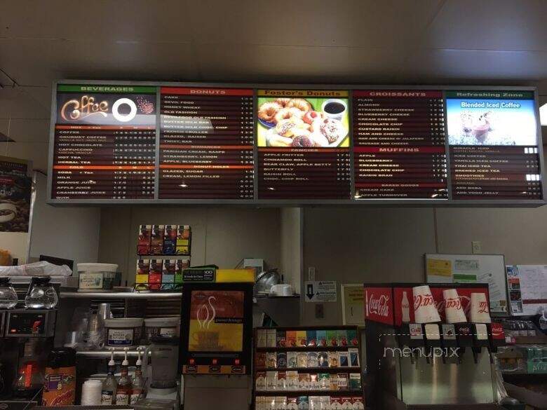 Foster's Donuts - La Crescenta, CA menu_pic