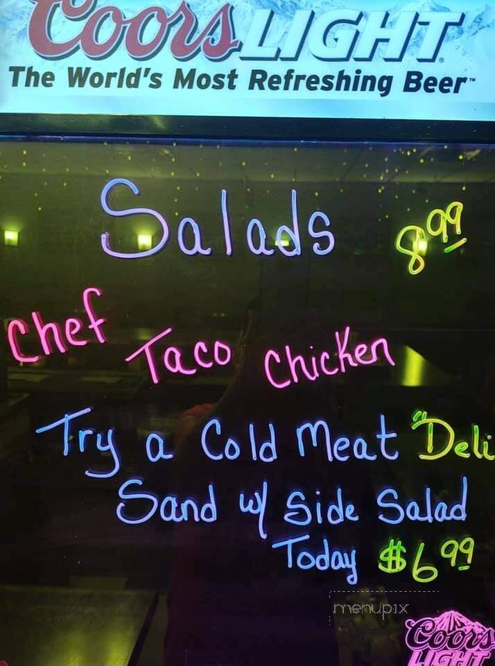 Norby's Incorporated - Dell Rapids, SD menu_pic