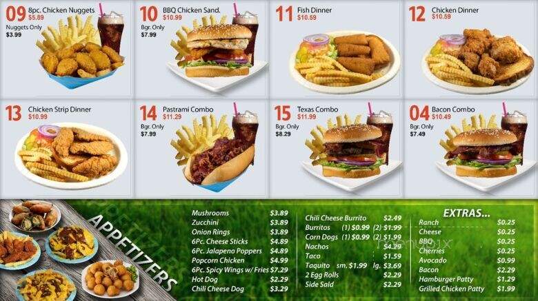 Sanad Freeze - Earlimart, CA menu_pic