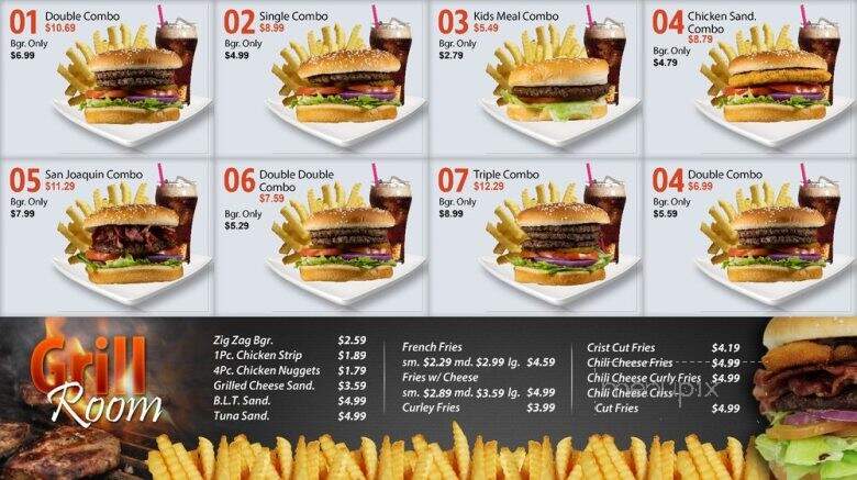 Sanad Freeze - Earlimart, CA menu_pic