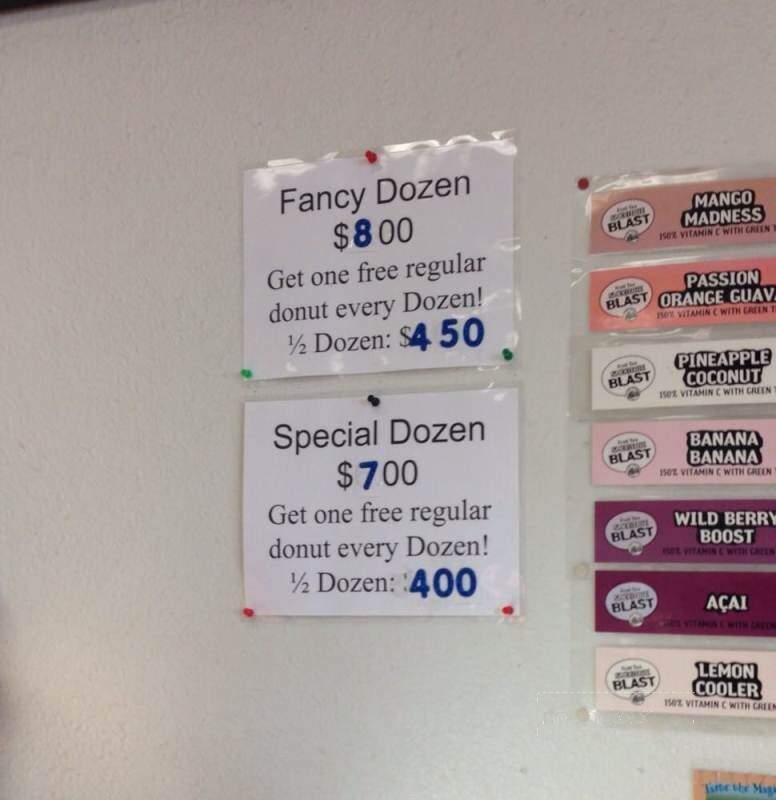 Sweetie Pies & Donuts - Lancaster, CA menu_pic